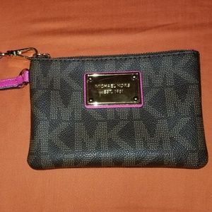 Micheal Kors Wristlet ID Wallet Coin Purse